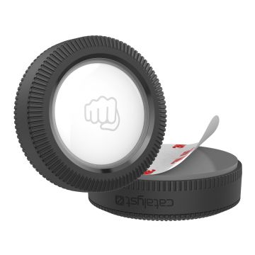 Total Protection Stick-It AirTag Noir