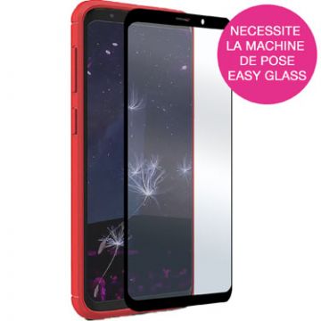 Easy glass Case Friendly Note 10 Noir