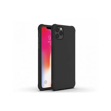Coque Liquid TPU iPhone 11 Pro Max Noir Polybag