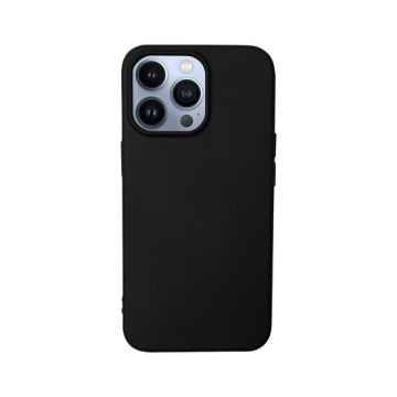 Coque Liquid TPU iPhone 13 Pro Max Noir Polybag