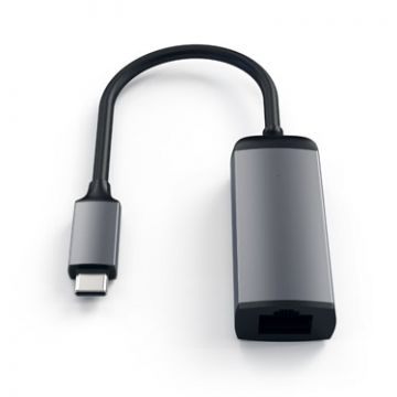 Adaptateur Aluminium Type-C / Ethernet Space Gray