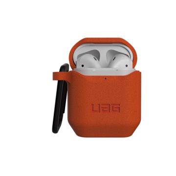 Coque SILICONE AirPods Gen1&2 - Orange